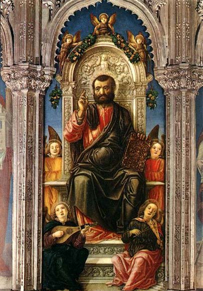 Triptych of St Mark